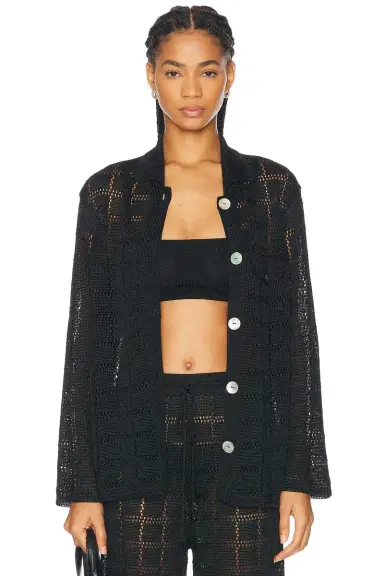 Calle Del Mar Long Sleeve Patchwork Shirt | Thumbnail 1 Calle Del Mar Long Sleeve Patchwork Shirt | Thumbnail 1