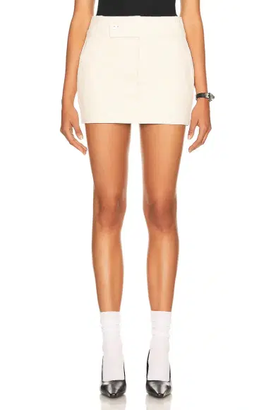 Helsa Low Rise Mini Skirt | Thumbnail 3