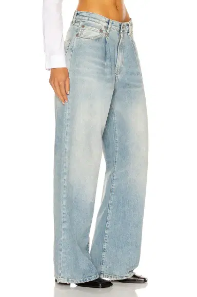 R13 Damon Pleated Wide Leg | Thumbnail 2 R13 Damon Pleated Wide Leg | Thumbnail 2