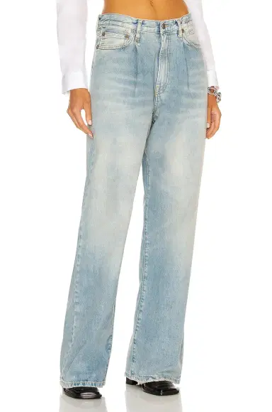 R13 Damon Pleated Wide Leg | Thumbnail 1 R13 Damon Pleated Wide Leg | Thumbnail 1