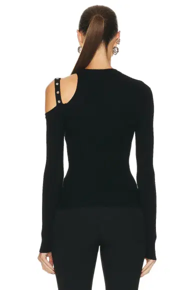BLUMARINE Long Sleeve Sweater | Thumbnail 4 BLUMARINE Long Sleeve Sweater | Thumbnail 4
