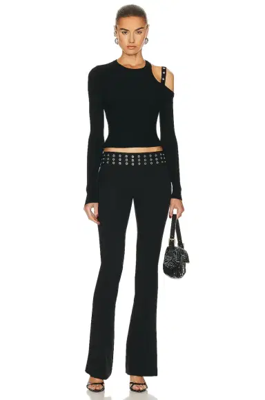 BLUMARINE Long Sleeve Sweater | Thumbnail 5 BLUMARINE Long Sleeve Sweater | Thumbnail 5