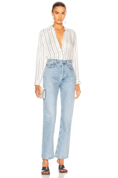 AGOLDE Lana Straight Jeans | Thumbnail 6