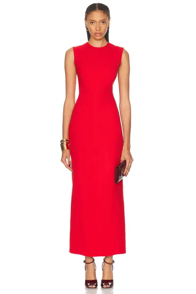 SEV Sleeveless Midi Dress