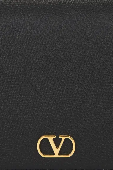 Valentino Garavani V Logo Signature Wallet With Strap | Thumbnail 7 Valentino Garavani V Logo Signature Wallet With Strap | Thumbnail 7