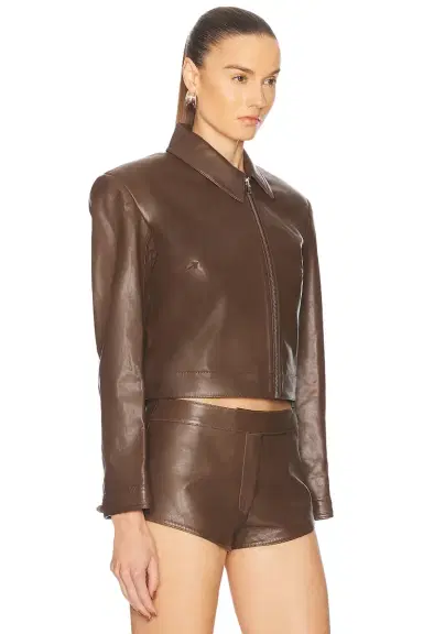 Mimchik Off Center Moto Jacket | Thumbnail 2