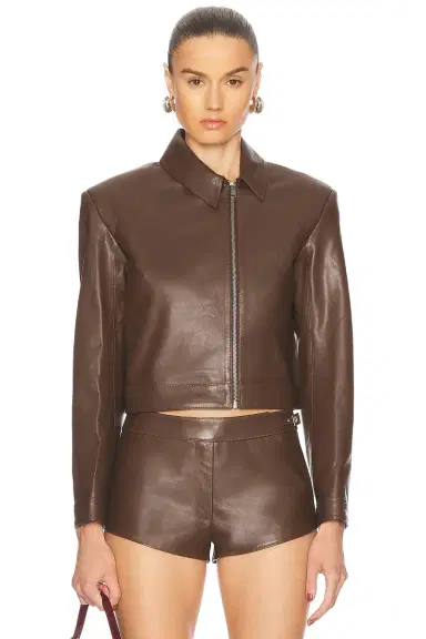 Mimchik Off Center Moto Jacket | Thumbnail 1
