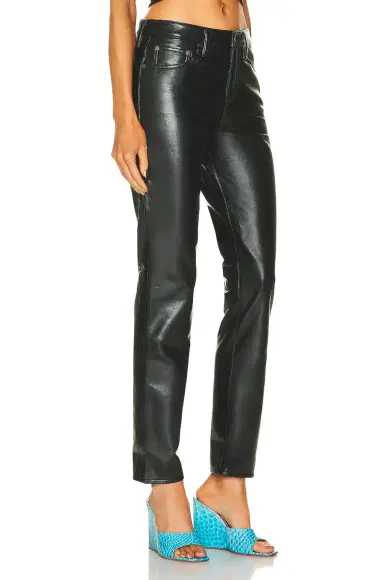 AGOLDE Recycled Leather Lyle Low Rise Slim | Thumbnail 2