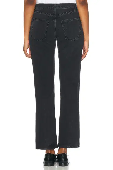 AGOLDE Lana Mid Rise Straight Jeans | Thumbnail 6