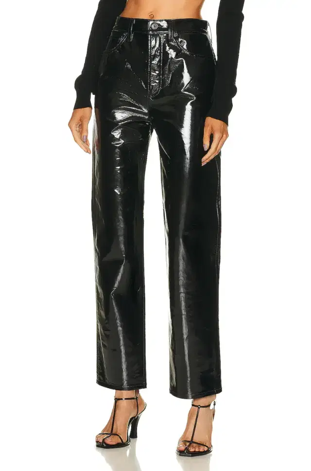 AGOLDE Recycled Leather 90's Pinch Waist