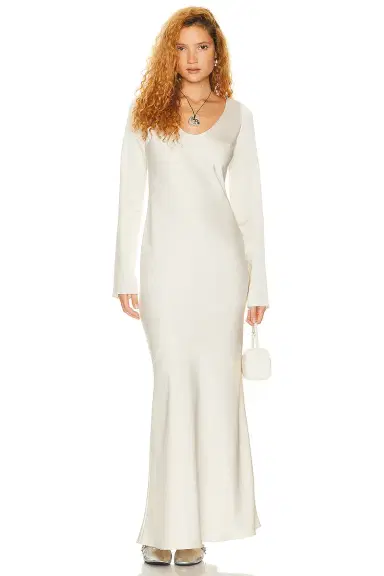 Helsa Angelica Backless Maxi Dress | Thumbnail 4