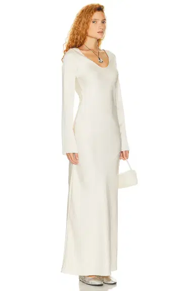 Helsa Angelica Backless Maxi Dress | Thumbnail 5