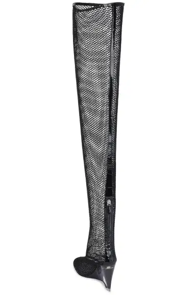 Alaïa Wedge Over The Knee Boot | Thumbnail 3 Alaïa Wedge Over The Knee Boot | Thumbnail 3
