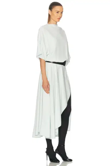 Alaïa Short Sleeve Midi Dress | Thumbnail 2