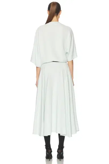 Alaïa Short Sleeve Midi Dress | Thumbnail 4