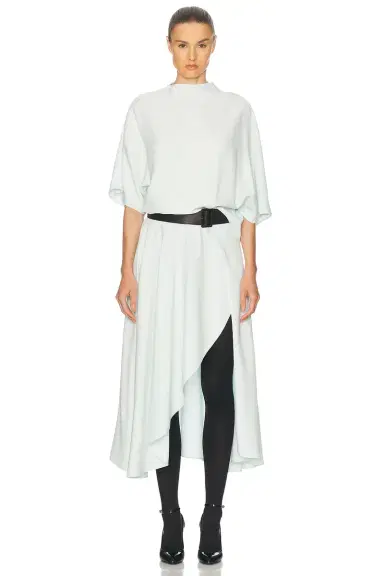 Alaïa Short Sleeve Midi Dress | Thumbnail 1