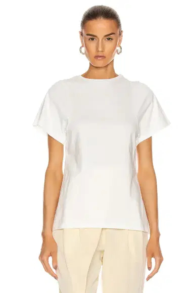 TOTEME Curved Seam Tee | Thumbnail 2 TOTEME Curved Seam Tee | Thumbnail 2