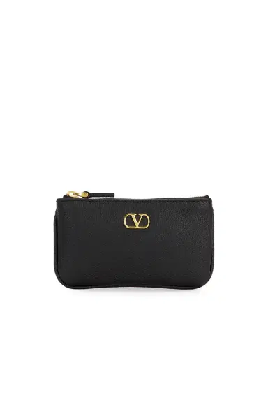 Valentino Garavani V Logo Signature Coin Purse | Thumbnail 1 Valentino Garavani V Logo Signature Coin Purse | Thumbnail 1