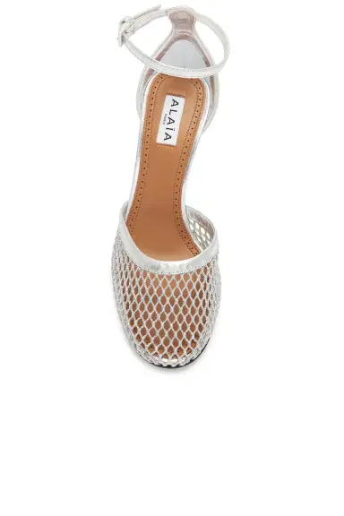 Alaïa Fishnet Sandal | Thumbnail 4
