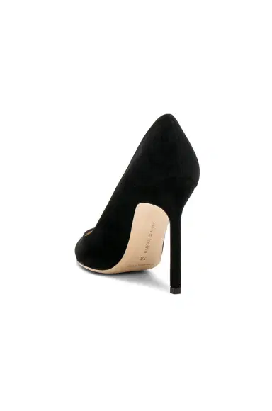 Manolo Blahnik BB 105 Suede Pump | Thumbnail 3