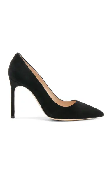 Manolo Blahnik BB 105 Suede Pump | Thumbnail 1