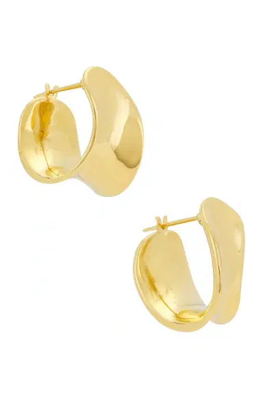AGMES Mini Laila Hoop Earrings | Thumbnail 1