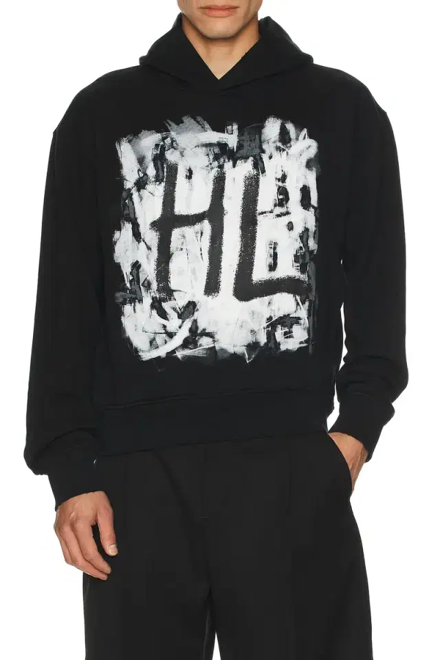 Helmut Lang Scribble 2 Hoodie