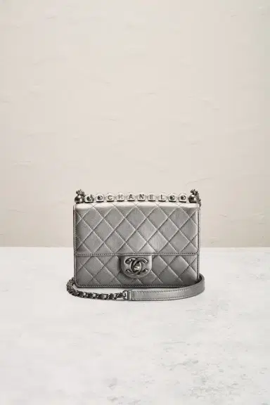 Chanel Chanel Lambskin Chic Pearls Flap Bag | Thumbnail 2 Chanel Chanel Lambskin Chic Pearls Flap Bag | Thumbnail 2