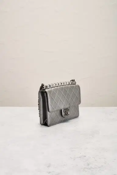 Chanel Chanel Lambskin Chic Pearls Flap Bag | Thumbnail 4 Chanel Chanel Lambskin Chic Pearls Flap Bag | Thumbnail 4