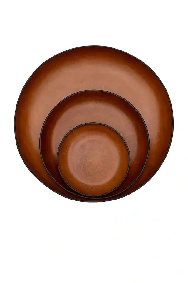 Hunting Season Molded Leather Tray Set