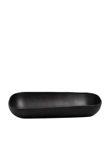 Hunting Season Molded Leather Oversized Oval Bowl | Thumbnail 1 Hunting Season Molded Leather Oversized Oval Bowl | Thumbnail 1