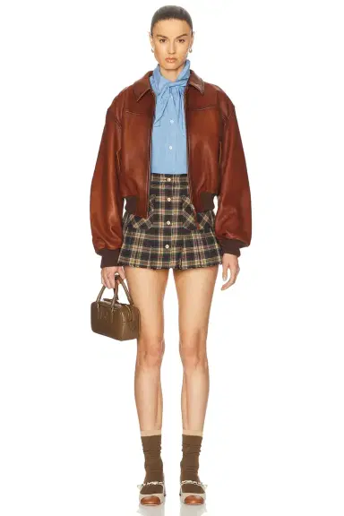 Miu Miu Button Up Top | Thumbnail 5 Miu Miu Button Up Top | Thumbnail 5