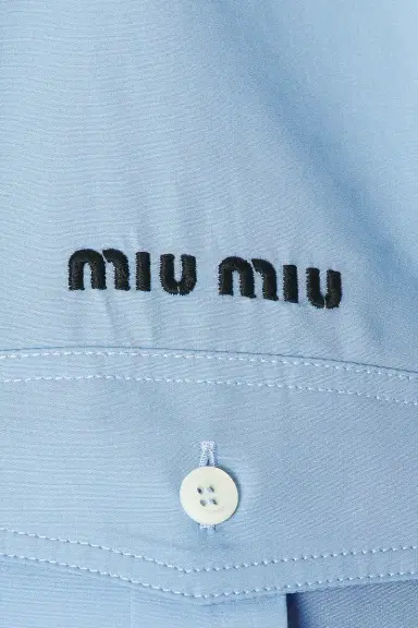 Miu Miu Button Up Top | Thumbnail 6 Miu Miu Button Up Top | Thumbnail 6