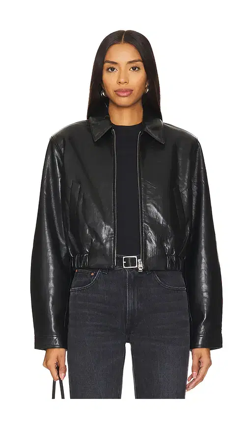 AGOLDE X Shoreditch Ski Club Essie Cropped Jacket