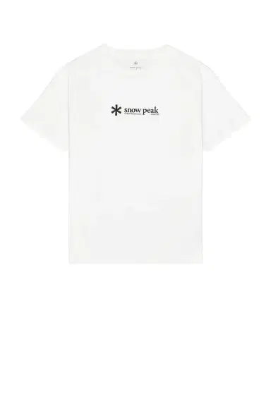 Snow Peak Soft Cotton Logo Short Sleeve T-Shirt | Thumbnail 1