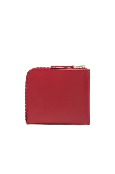 Comme des Garçons Classic Small Zip Wallet | Thumbnail 2 Comme des Garçons Classic Small Zip Wallet | Thumbnail 2