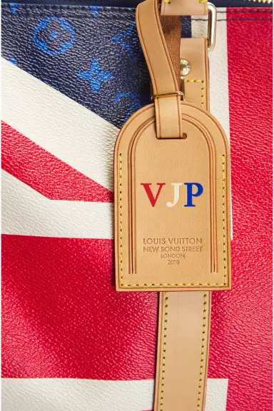 Louis Vuitton Union Jack Royal Wedding Keepall Bandouliere 45 Handbag | Thumbnail 7 Louis Vuitton Union Jack Royal Wedding Keepall Bandouliere 45 Handbag | Thumbnail 7
