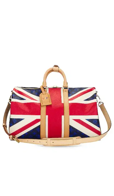 Louis Vuitton Union Jack Royal Wedding Keepall Bandouliere 45 Handbag | Thumbnail 1 Louis Vuitton Union Jack Royal Wedding Keepall Bandouliere 45 Handbag | Thumbnail 1