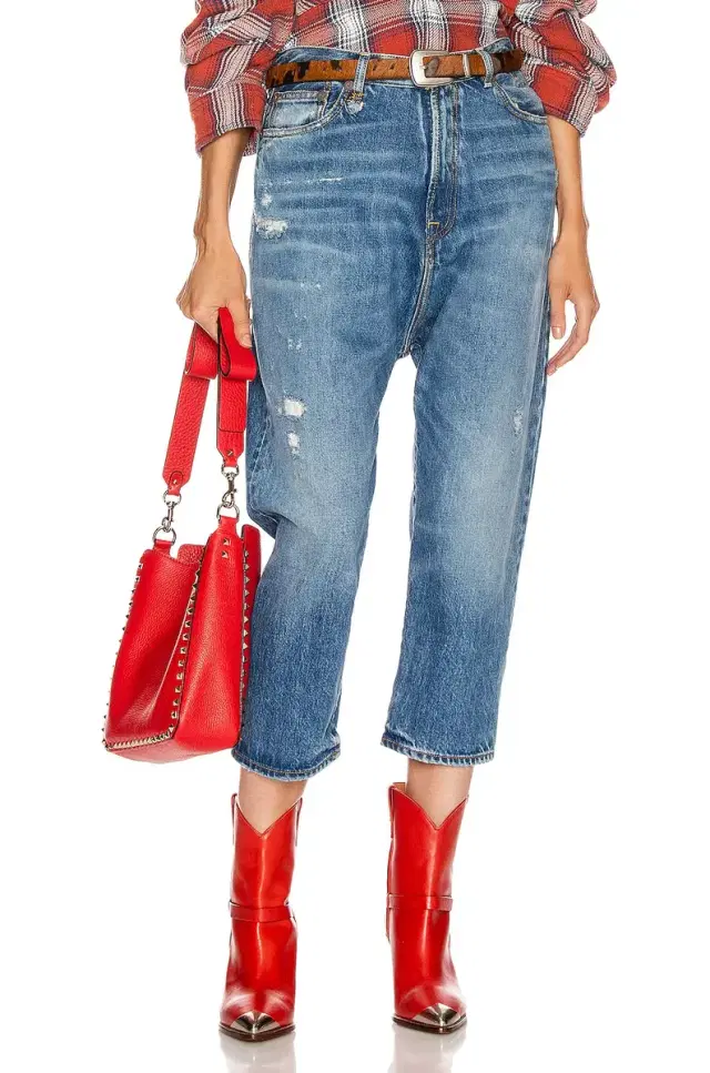 Tailored Drop Slim Crop Leg