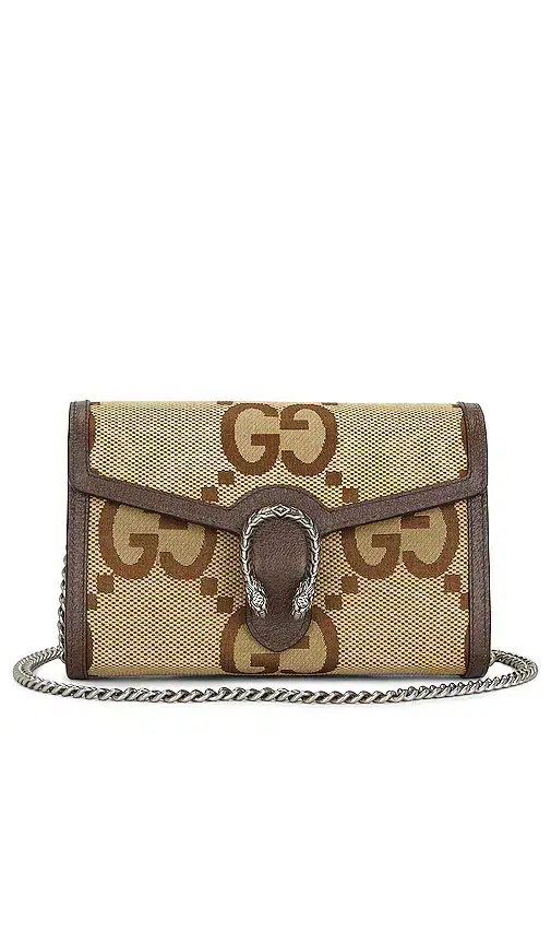 Gucci Jumbo GG Mini Dionysus Shoulder Bag