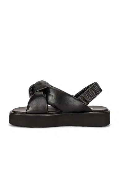 Miu Miu Padded Leather Flatform Sandals | Thumbnail 5 Miu Miu Padded Leather Flatform Sandals | Thumbnail 5