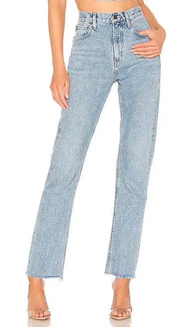 AGOLDE Cherie High Rise Straight Jeans | Thumbnail 1 AGOLDE Cherie High Rise Straight Jeans | Thumbnail 1