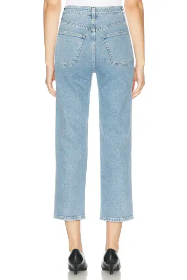 L'Academie Elodie High Rise Crop Jeans | Thumbnail 4