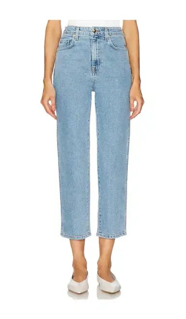 L'Academie Elodie High Rise Crop Jeans | Thumbnail 7