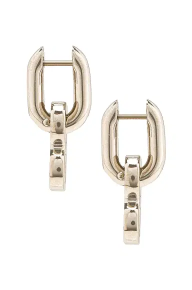 Balenciaga XS B Chain Earrings | Thumbnail 3