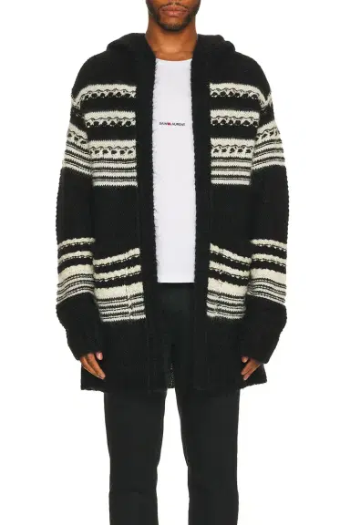 Saint Laurent Baja Classic Cardigan | Thumbnail 3 Saint Laurent Baja Classic Cardigan | Thumbnail 3
