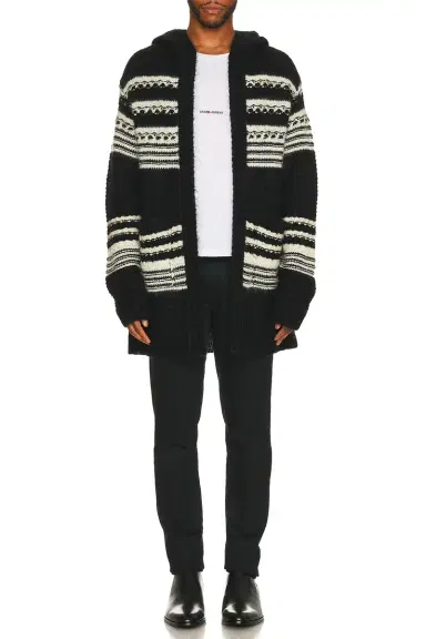 Saint Laurent Baja Classic Cardigan | Thumbnail 4 Saint Laurent Baja Classic Cardigan | Thumbnail 4