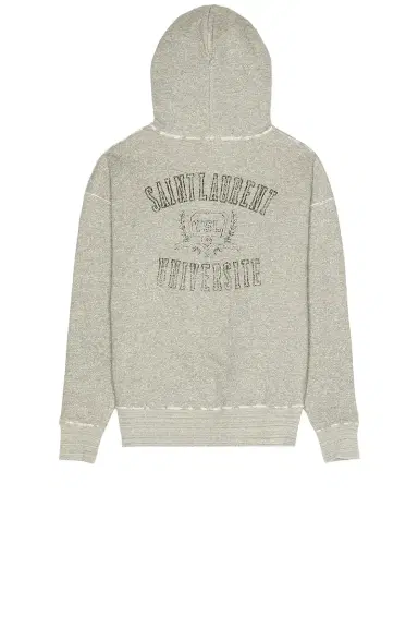 Saint Laurent Grunge University Hoodie | Thumbnail 3
