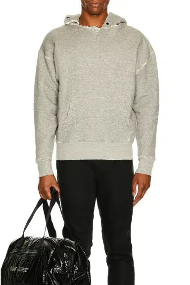 Saint Laurent Grunge University Hoodie | Thumbnail 4