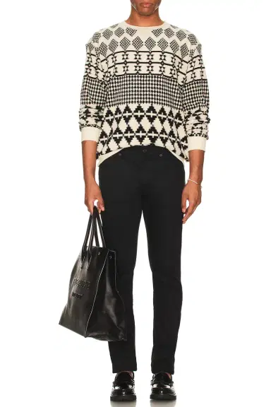 Saint Laurent Raglan Sweater | Thumbnail 4 Saint Laurent Raglan Sweater | Thumbnail 4